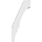 Ekena Millwork 4-in. W x 10-in. D x 22-in. H Balboa Architectural Grade PVC Knee Brace BRCP04X10X22BOA - alternate 4